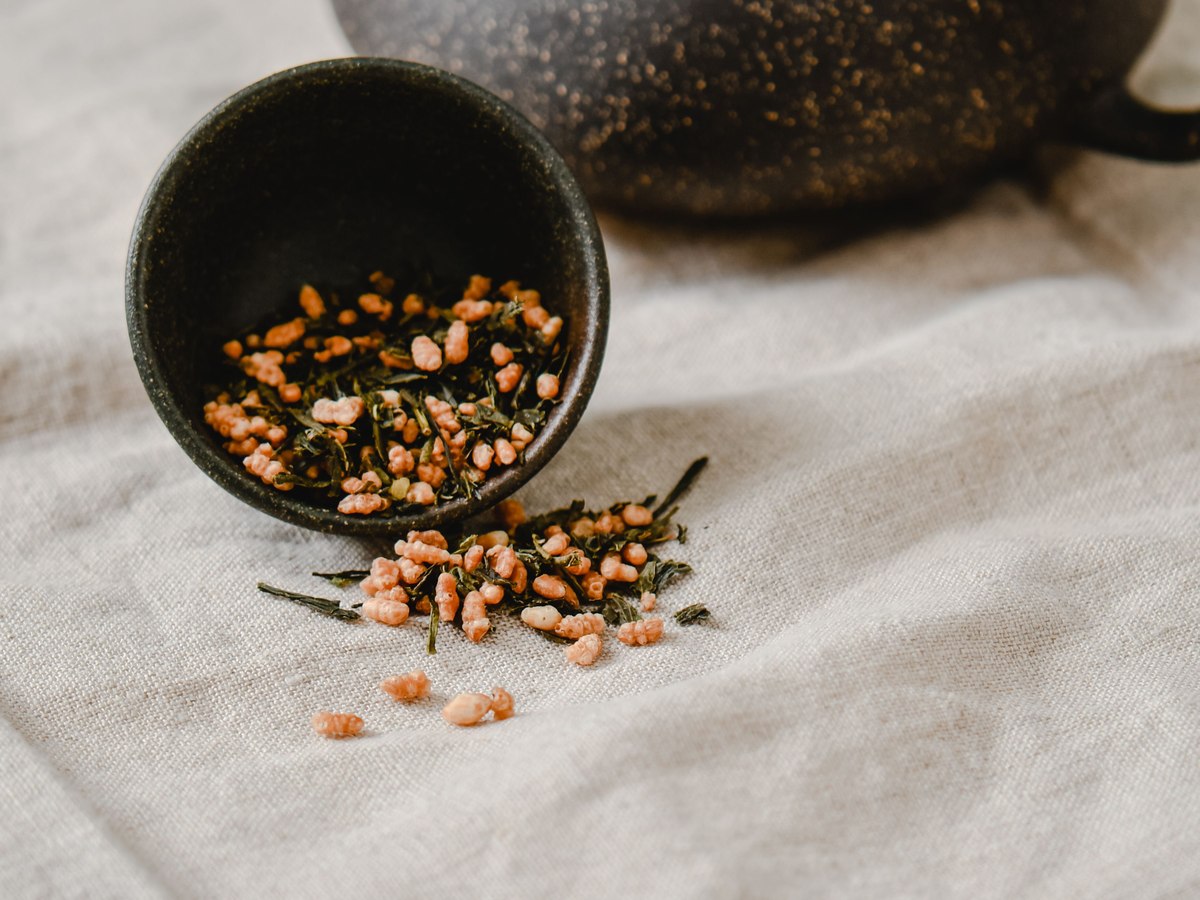 Genmaicha brown rice green tea, loose leaf