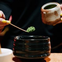 Bamboo tea scoop chashaku